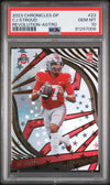 Graded 2023 Panini Chronicles DP CJ Stroud #23 Revolution Astro Rookie RC Football Card PSA 10 Gem Mint