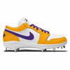 "Los Angeles" Jordan 1 Retro Cleats by Stadium Custom Kicks