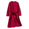Ladies Fashion Red Soft Short Sleepwear For Women Trendy Women's Comfortable V Neck Bathrobe Bridesmaid Bride Party Robes by Stevvex