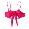 Ladies Summer Solid Color Swimsuit Female Detachable Shoulder Strap Halter Bikini Women's Bikini Swimsuits One Piece Bathing Suits Tie Knot Cutout Swimwear with Crisscross Design by Stevvex