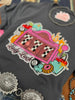 Lady Luck Slot Machine Sequin Patch Tee by Wild Junkie