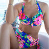 Large Size Swimsuit Women High Waist Bikini Swimwear Women High Waisted Bikini Set Two Piece Swimsuits Tummy Control Bathing Suits With Shorts Push Up Swim Wear Female Bandage Bikini Set Bathing Suit Women by Stevvex