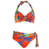 Large Size Swimsuit Women High Waist Bikini Swimwear Women High Waisted Bikini Set Two Piece Swimsuits Tummy Control Bathing Suits With Shorts Push Up Swim Wear Female Bandage Bikini Set Bathing Suit Women by Stevvex