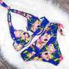 Large Size Swimsuit Women High Waist Bikini Swimwear Women High Waisted Bikini Set Two Piece Swimsuits Tummy Control Bathing Suits With Shorts Push Up Swim Wear Female Bandage Bikini Set Bathing Suit Women by Stevvex
