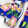 Large Size Swimsuit Women High Waist Bikini Swimwear Women High Waisted Bikini Set Two Piece Swimsuits Tummy Control Bathing Suits With Shorts Push Up Swim Wear Female Bandage Bikini Set Bathing Suit Women by Stevvex
