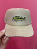 Largemouth Bass Patch Trucker Hat by Wild Junkie