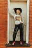 Las Vegas Howdy Partner Graphic Sweatshirt by Wild Junkie