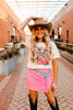 Las Vegas Pink Rodeo Graphic Tee by Wild Junkie