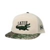 Later Gator Snapback Hat by The Mad Hatter Company