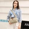 Lavish Style Canvas Crossbody Bag For Women And Girld Travel Bag Lightweighted Casual Shoulder Bag For Females by Stevvex