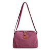 Lavish Style Canvas Crossbody Bag For Women And Girld Travel Bag Lightweighted Casual Shoulder Bag For Females by Stevvex