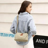 Lavish Style Canvas Crossbody Bag For Women And Girld Travel Bag Lightweighted Casual Shoulder Bag For Females by Stevvex
