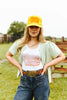 Leave Me Alone Retro Flower Graphic Tank Top by Wild Junkie