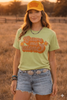 Leave Me Alone Retro Flower Graphic Tee by Wild Junkie