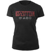 Led Zeppelin Logo & Symbols [T-Shirt] by Rock Band Apparel