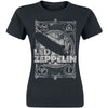 Led Zeppelin Vintage Print LZ1 [T-Shirt] by Rock Band Apparel