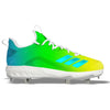 "Lemon Lime" Adidas Icon 6 Cleats by Stadium Custom Kicks