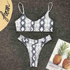 Leopard Bikini Women Swimwear Female Swimsuit Two-piece Bikini Set Comfortable Bathing Suit Swim Lady High Waist Bikini Set For Women Athletic Two Piece Soft Swimsuit Sporty Scoop Neck Bathing Suit by Stevvex