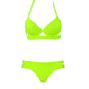 Leopard Bikinis Women Summer Swimsuit Strapless Bandage Bathing Suits Women's Halter Triangle Bikini Bottom Soft Two Piece Swimsuits Low Waist Push Up Bikini Set Swimwear by Stevvex