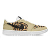 "Leopard Print" Jordan 1 Golf Shoes by Stadium Custom Kicks