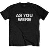 Liam Gallagher As You Were [T-Shirt] by Rock Band Apparel