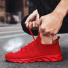 Light Mans Running Shoes Comfortable Breathable Men's Sneaker Casual Antiskid And Wear-Resistant Jogging Mens Sport Lace Up Low Top Jogging Man Athletic Sneakers by Stevvex