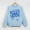 River Mode Activated Crewneck by Hey Jude Graphic Tees