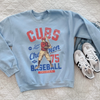 Chicago Cubs Vintage Inspired Crewneck Sweatshirt - Retro 70s Champion Pullover by Hey Jude Graphic Tees