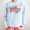 Portland Maine Lobster Crewneck Sweatshirt | Coastal Graphic Pullover by Hey Jude Graphic Tees