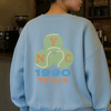 NYC 1990 Tennis Crewneck Sweatshirt – Vintage Sport Graphic Pullover by Hey Jude Graphic Tees