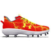 "Lightning" Under Armour Yard MT Cleats by Stadium Custom Kicks