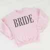 BRIDE Polka Dot Crewneck Sweatshirt | Bridal Shower & Engagement Gift | Hey Jude Graphic Tees by Hey Jude Graphic Tees