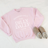 Dilly Dally Club Crewneck Sweatshirt – Members Only Cozy Graphic Pullover by Hey Jude Graphic Tees