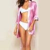 Lightweight Soft Women Comfortable Bathrobes Elegant Design Vintage Ladies Nightwear Ladies Sleepwear by Stevvex