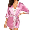 Lightweight Soft Women Comfortable Bathrobes Elegant Design Vintage Ladies Nightwear Ladies Sleepwear by Stevvex