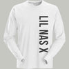 Lil Nas X Vertical Text [T-Shirt] by Rock Band Apparel