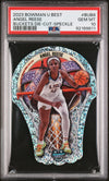 Graded 2023 Topps Bowman U Best Angel Reese #BUB8 Buckets Die Cut Speckle Rookie RC Basketball Card PSA 10 Gem Mint