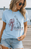 Claws & Champagne Lobster Club Bella Canvas Graphic Tee by Ocean & 7th