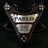 The "Metal" harness- Personalized! by Bestia Dog Gear