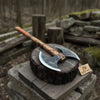Unique Double-Headed Viking Axe - Handcrafted Decor Piece | Two Styles Available | JW SteelCrafts by JW SteelCrafts