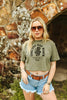 Long Live Rad Women Boxy Crop Graphic Tee by Wild Junkie
