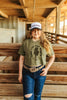 Long Live Rad Women Boxy Crop Graphic Tee by Wild Junkie