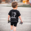 LONG LIVE THE ADVENTURE TEE - BLACK by LITTLE RAD THINGS
