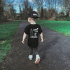 LONG LIVE THE ADVENTURE TEE - BLACK by LITTLE RAD THINGS