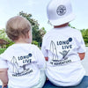 LONG LIVE THE ADVENTURE TEE - WHITE by LITTLE RAD THINGS