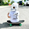 LONG LIVE THE ADVENTURE TEE - WHITE by LITTLE RAD THINGS