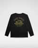 LONG SLEEVE DUDES GARAGE TEE - BLACK by LITTLE RAD THINGS