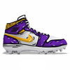 "Los Angeles Cartoon" Jordan 1 TD Cleats by Stadium Custom Kicks