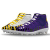 "Louisiana Mismatch" Jordan 11 Retro TD Football Cleats by Stadium Custom Kicks