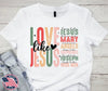 Love Like Jesus – White by Carolina Country Bling